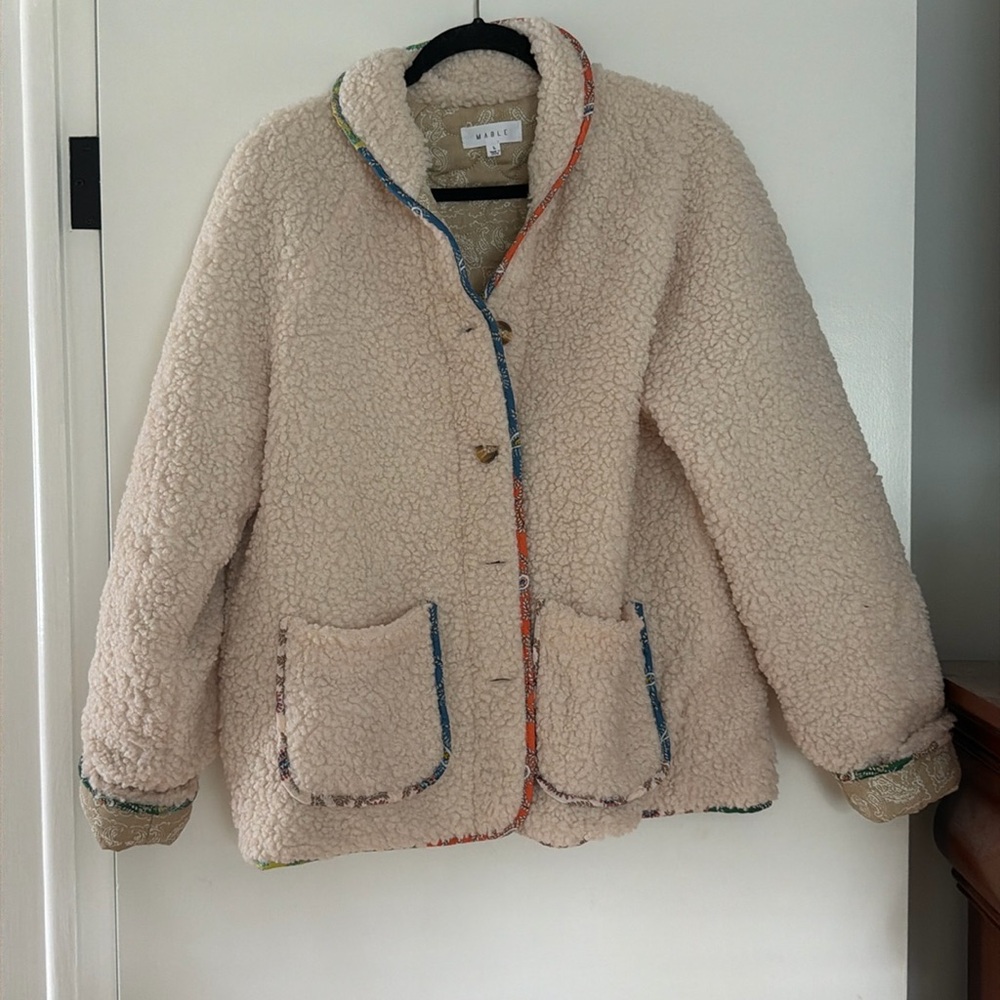 Anthropologie Sherpa jacket